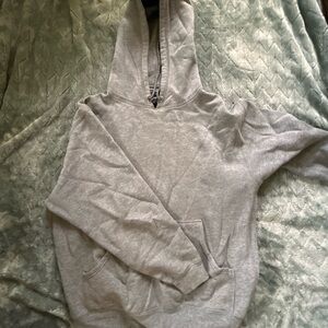 Gray Hoodie Sweatshirt